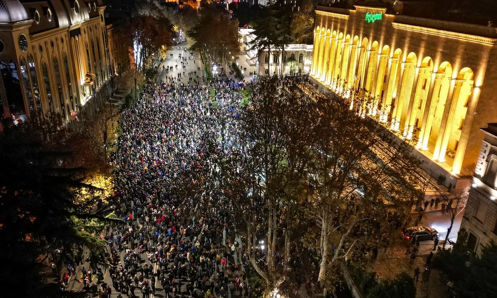 Διαδηλώσεις και Καταστολή στη Γεωργία: Η Αντίσταση ενάντια στην Κυβερνητική Αποφαση για την Ευρωπαϊκή Ένωση