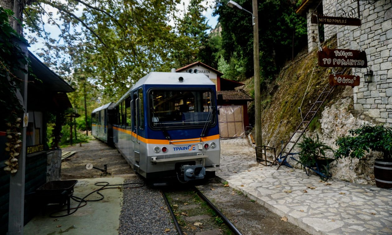 Αποκατάσταση των δρομολογίων του Οδοντωτού μετά από διακοπή λόγω κατολισθήσεων