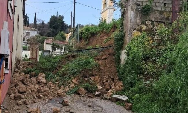 Σοβαρές Επιπτώσεις από Ικανές Βροχοπτώσεις στην Κέρκυρα